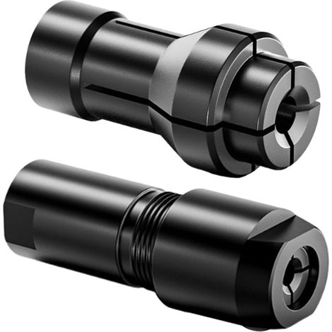 Adaptateur pour Meuleuse d'Angle - 2 Pièces Outil de Connexion pour Meuleuse Polisseuse et Mèche de Perceuse - Douille de Perçage 6mm 3mm (1/5)
