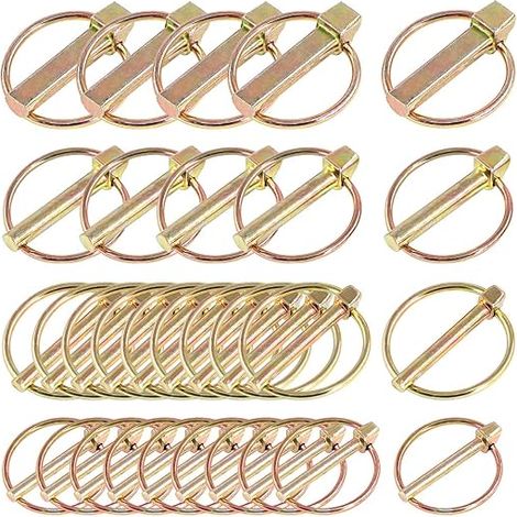 Assortiment de 50 stylos Lynch résistants pour ferme, tracteurs, remorques, camions, tondeuses à gazon