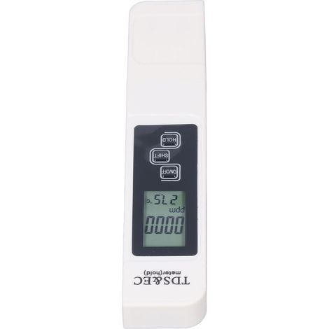 Testeur numérique portable 3 en 1 de haute précision pour la qualité de l'eau (TDS-mètre, EC, température) (1/5)