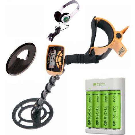 Garrett metal detector ACE 250 + Cuffie + Copri piastra (Active pack) 1139070