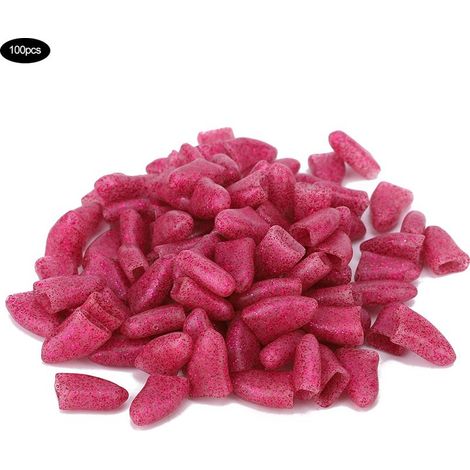 100 Protections pour Griffes de Chien - Capuchons Souples en PVC Rose Cristal XL - Accessoire de Toilettage Canin (1/5)