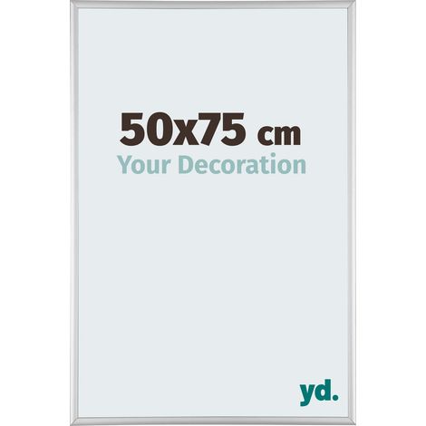 yd. - Cadre photo 50x75 - Argent Mat - Aluminium - Kent