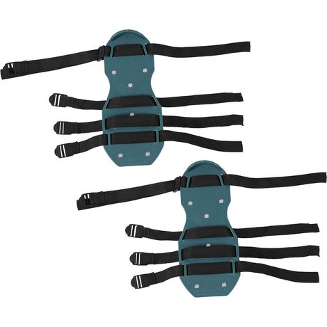 Sandalias para airear el césped, zapatos de jardín puntiagudos con 4 correas ajustables y cierre de clip, material: PP y nailon (1/5)