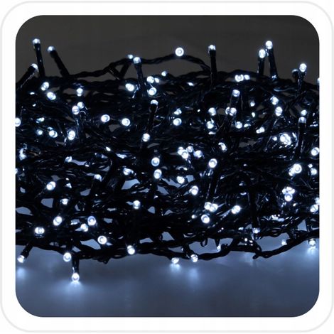 LUCES PARA ÁRBOL DE NAVIDAD LUCES PARA ÁRBOL DE NAVIDAD 500LED BLANCO FRÍO 28M (1/2)