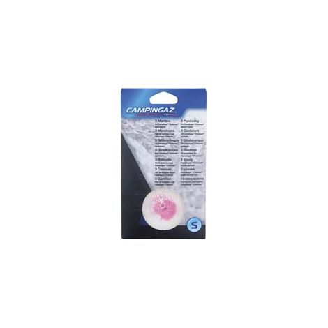 RETICELLE DI RICAMBIO PER LAMPADE 3 PEZZI- - in blister da pz.3 - 5 blister CAMPINGAZ