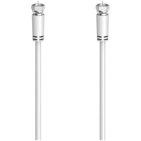 Câble de raccord - SAT - 3,0 m - Connecteur F - 90 dB - Double blindage (1/4)