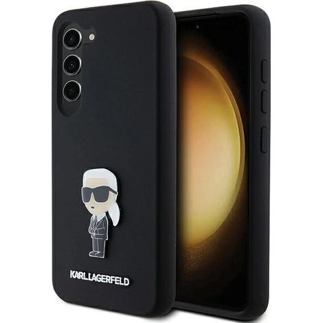Karl Lagerfeld KLHCS23SSMHKNPK S23 S911 negro/negro Pin metálico de silicona Ikonik (1/5)