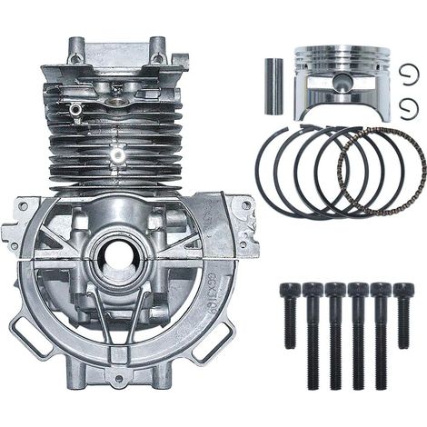 Ensemble de boulons de montage du piston du carter de cylindre 39mm pour Honda GX35 GX35NT Moteur Remplace 10100-Z3F-405 (1/5)