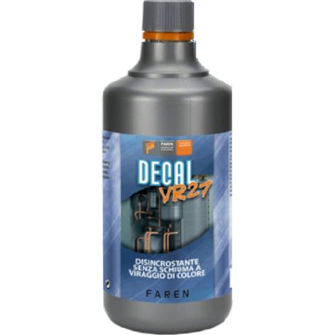 12,0 x ACIDE DÉTARTRANT POUR INSTALLATIONS THERMIQUES DECAL FAREN