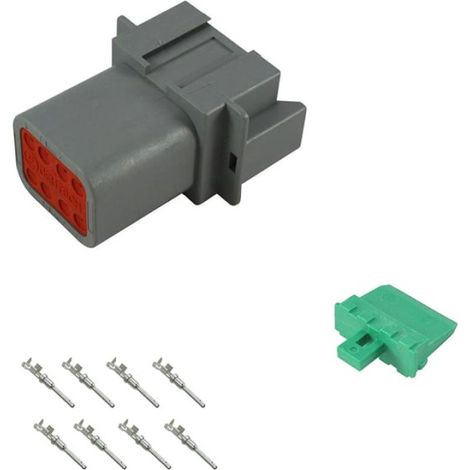 Kit connettore serie DT porta maschio 8 vie