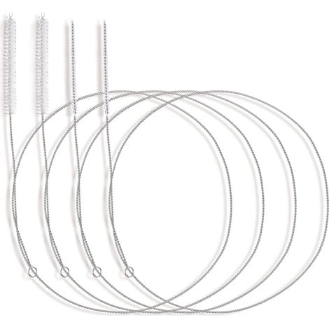 1 brosse à paille – deux diamètres dans un sachet / lot de quatre (1/5)