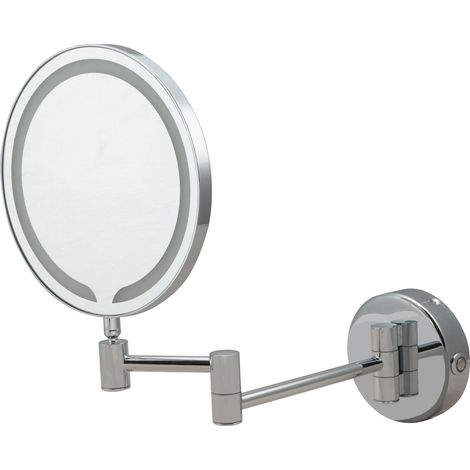 JTP Zoom LED Magnifying Makeup Mirror - Chrome (1/2)