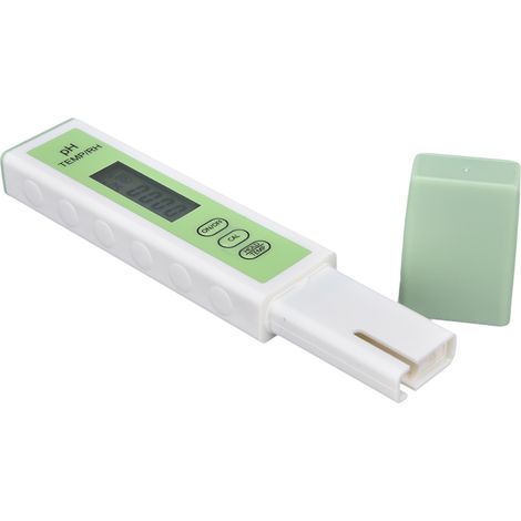 Multifunktionales pH-Messgerät mit hoher Genauigkeit, RH- und Temperaturmessung sowie Wasserqualitätsteststift für Aquarien (1/5)