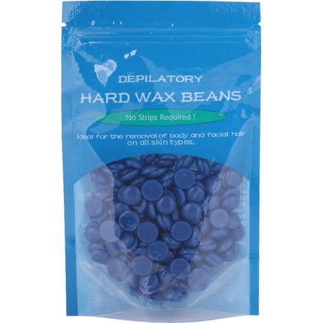50g de perles de cire dure à la camomille pour épilation corps et jambes, film dépilatoire chaud (1/5)