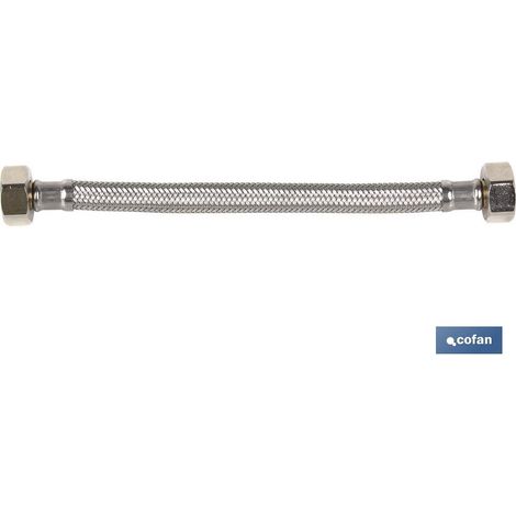 Conexión Flexible INOX H1/2- H1/2 25 cm.