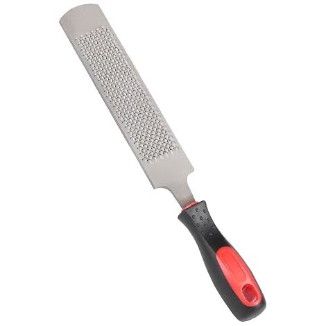 Horse Hoof Care, Hoof Rasp with Handle, Rubber Face for and Shoe Cutting (1/5)