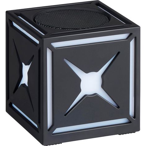 Haut-parleur Sans Fil Bluetooth 5.3, Rgb, 5 W, 70 X 70 X 75 Mm