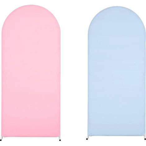 Sfondo, antipiega, versatile per eventi, bicolore a 3 colori, 200x100 cm (1/2)