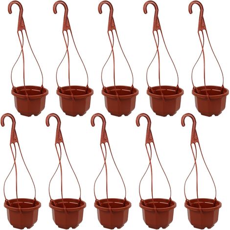 IMIKEYA Pots de fleurs suspendus, jardinières en plastique créatives et pratiques pour chlorophytes (1/5)