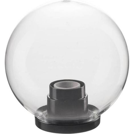 8 x GLOBO TRASPARENTE D 20 CM C/BASE E27