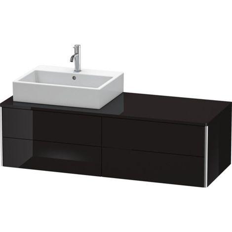 Meuble sous-lavabo Duravit XSquare 140,0 x 54,8 cm, 4 tiroirs, (1/2)