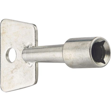 Thirard – Clé triangle 11 mm en laiton et zamak – Pour cadenas d'artillerie – Usage serrurerie – Résistance accrue aux chocs (1/5)