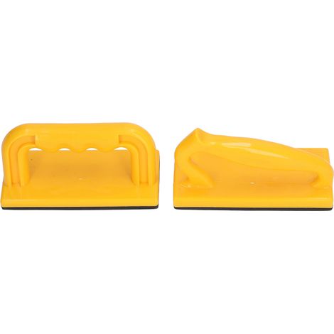 Lot de 2 blocs de poussée de sécurité antidérapants offrant une excellente prise en main, pour scie circulaire, défonceuse ou table de travail du bois. (1/5)