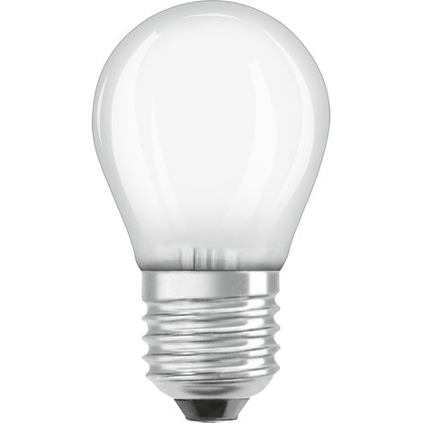 OSRAM HOMELIGHTING 4058075436909 LED CEE F (A - G) E27 forme de poire 4.8 W = 40 W blanc chaud (Ø x L) 45 mm x 77 mm 1 pc(s) A675792 (1/5)