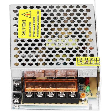 24V 60W geregeltes Netzteil, Schalttransformator für LED-Streifen, wasserdichter Spannungswandler, Festnetzteil für LED-Streifen (1/5)