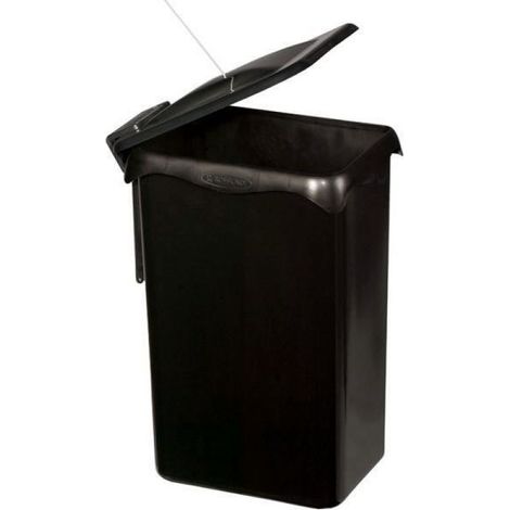 Poubelle de placard portasac - Noir - 23 L (1/4)