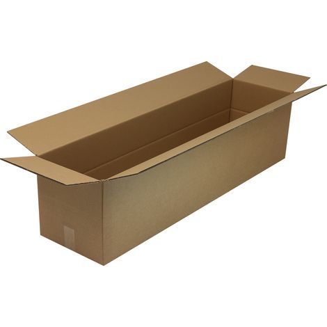Faltkarton 2-wellig Maße 1200x300x300 mm Qualität 2.3BC braun braun (1/2)