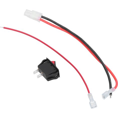 Lot de 2 connecteurs de type Tamiya avec mini interrupteur à bascule : câble adaptateur de charge de batterie robuste, durable, sûr et efficace. (1/5)