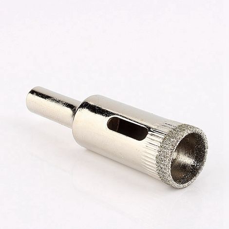 Perceuse trépan 14mm diamant pour verre, carrelage, granit, marbre - foret carotteuse professionnelle, outil de perçage haute performance (1/5)