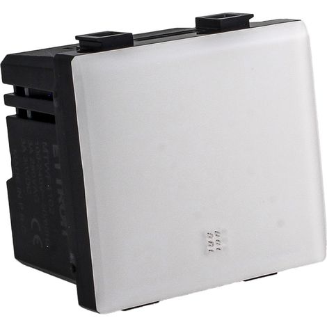 Serie Civile ETTROIT Bianco Compatibile Con Bticino Matix (Termostato Connesso WIFI 2M) (1/3)