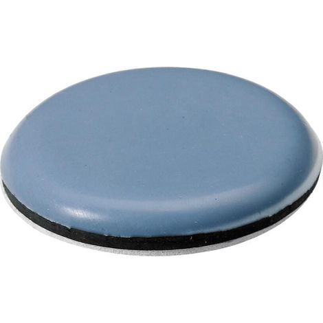 Patin glisseur adhésif diamètre 25mm gris 8 pièces