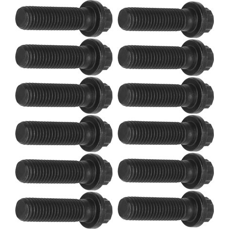 Lot de 12 boulons de fixation de démarreur en alliage métallique haute résistance, de rechange pour moteurs Dodge et Cummins (1/5)