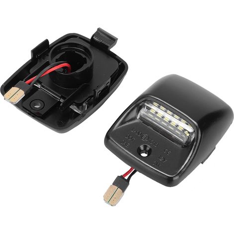 Plaque d'immatriculation LED 18 feux pour Toyota Tacoma 2005-2015, paire, 12V, éclairage blanc super lumineux, remplacement facile (1/5)