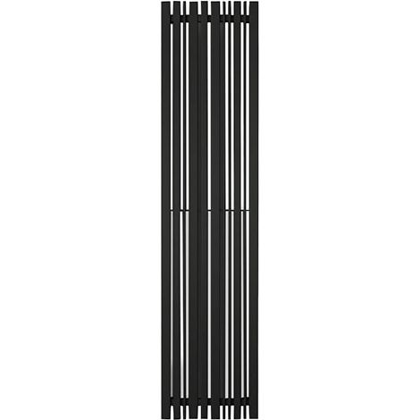 Elektrischer Heizkörper, schwarz - (HxL) 1000x330 mm - 600 Watts - 500 Watt - SHE1000-330E8N