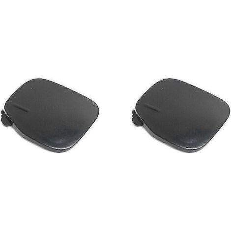 2x Abdeckkappe für Abschlepphakenöse vorne (Teilenummer 39847993) für XC40 2018-2022 – Gut-Black (1/5)