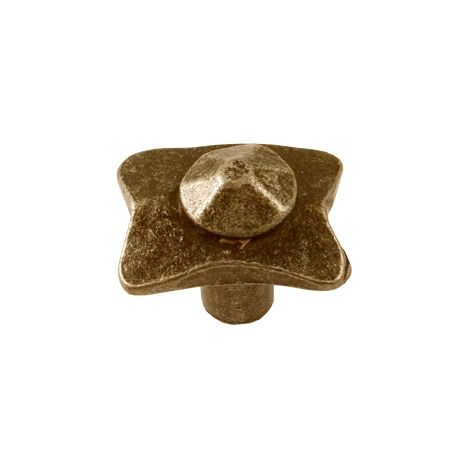 Ouvre&Déco – Bouton de meuble en Fer vieux bronze FEODALE