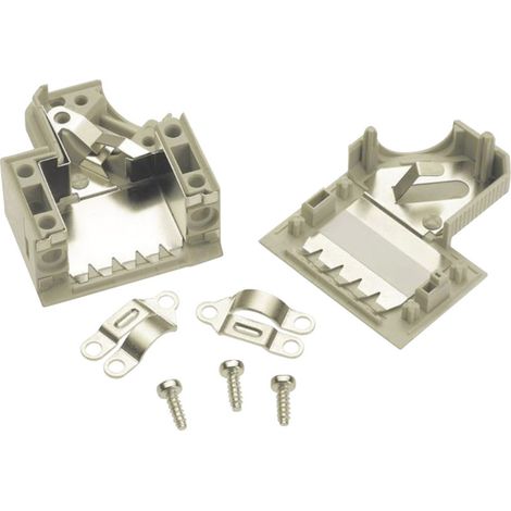 HARTING 09 67 009 0573 09670090573 Polzahl: 9 Kunststoff 45 ° Grau 1 St.