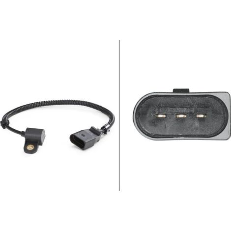 Capteur, position d'arbre à cames Hella 6PU 012 681-051 AUDI 045 906 433 C