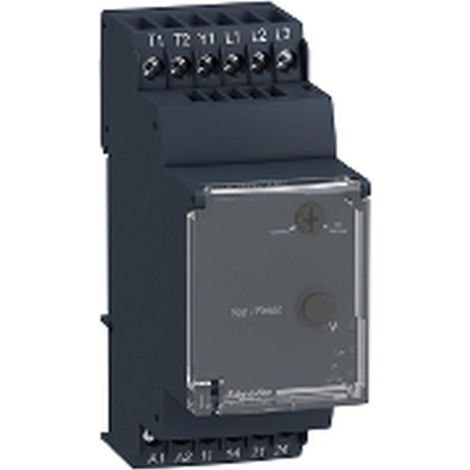 Relé FASE Y TEMPERATURA SCHNEIDER 10A, 250V, IP20, para control de motores.