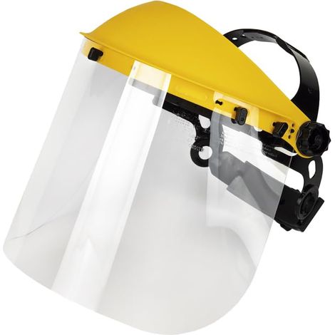 Elmetto protettivo pieghevole e regolabile manualmente EN166/EN1731 200x390x1mm (1/4)