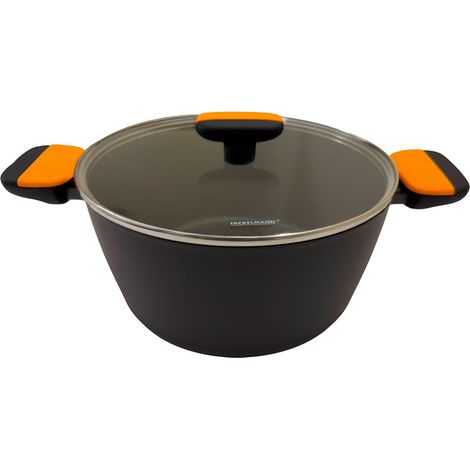 OLLA + TAPA ALUMINIO FORJADO CERAMICA SOFT 24 CM FACKELMANN