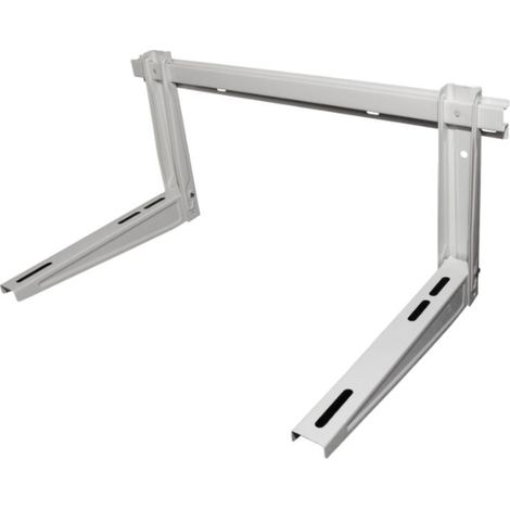 ACMW-L-02: staffa 750365550mm per unità esterna dei condizionatori d'aria serie ALFA, BETA, acciaio zincato, regolabile... (1/2)