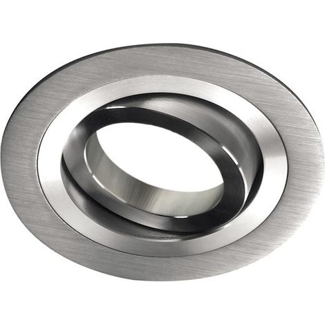 Spot encastrable, il inclut douille GU10, angle basculement 30º, aluminium, 220 V, couleur gris (1/5)