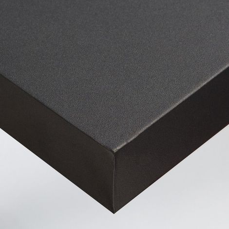 DIMEXACT - Papier peint autocollant gris anthracite mat - 122 cm x 0.5 m - En Rouleau (1/3)