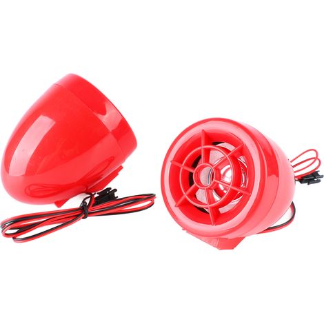 Système d'alarme, haut-parleurs et radio antivol pour moto avec lecteur MP3, radio FM étanche, port USB et Bluetooth. (1/5)