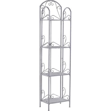 Shelving Unit VALDIVIA Metal Grey